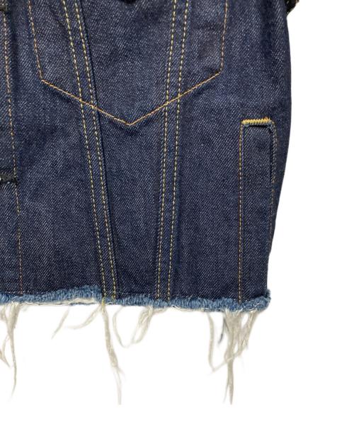 JOHN MASON SMITH（ジョンメイソンスミス）JOHN MASON SMITH (ジョンメイソンスミス) 12.75oz DENIM CUT OFF TRUCKER インディゴ サイズ:38の古着・服飾アイテム