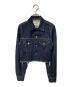 JOHN MASON SMITH（ジョンメイソンスミス）の古着「12.75oz DENIM CUT OFF TRUCKER」｜インディゴ