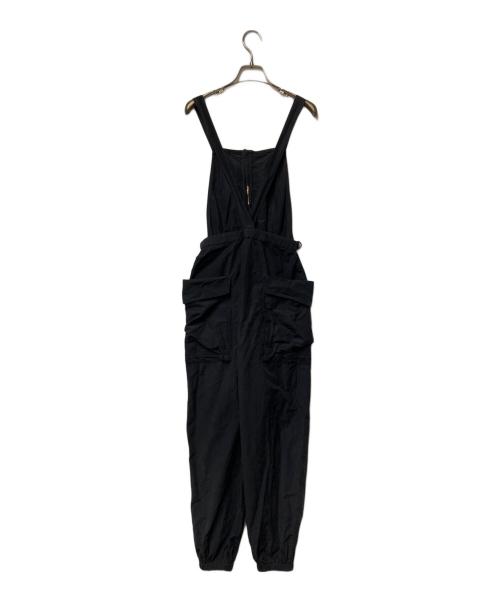nagonstans（ナゴンスタンス）nagonstans (ナゴンスタンス) 6/4クロス utility Overall ブラック サイズ:Ｍの古着・服飾アイテム
