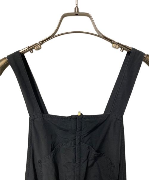 nagonstans（ナゴンスタンス）nagonstans (ナゴンスタンス) 6/4クロス utility Overall ブラック サイズ:Ｍの古着・服飾アイテム