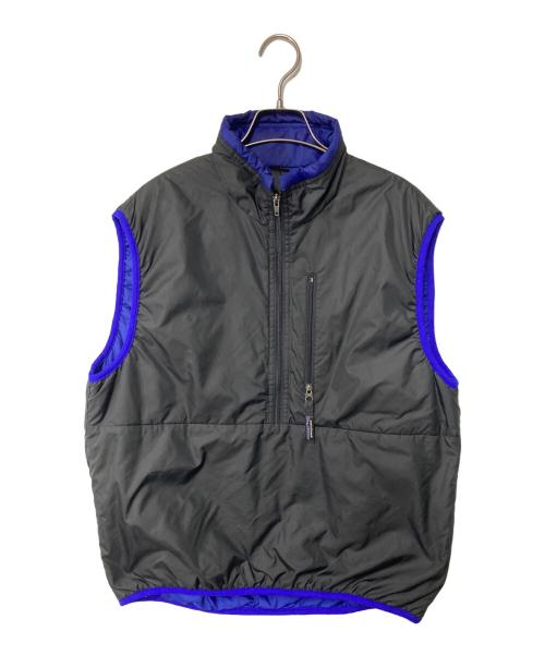 Patagonia（パタゴニア）Patagonia (パタゴニア) パフボールベスト ブラック×ネイビー サイズ:Sの古着・服飾アイテム
