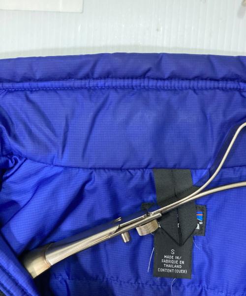 Patagonia（パタゴニア）Patagonia (パタゴニア) パフボールベスト ブラック×ネイビー サイズ:Sの古着・服飾アイテム