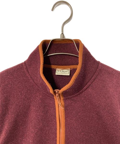 L.L.Bean（エルエルビーン）L.L.Bean (エルエルビーン) フリースジャケット ボルドー サイズ:Ｍの古着・服飾アイテム