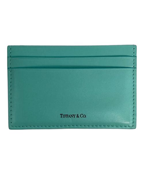 TIFFANY & Co.（ティファニー）Tiffany & Co. (ティファニー) カードケース ブルーの古着・服飾アイテム