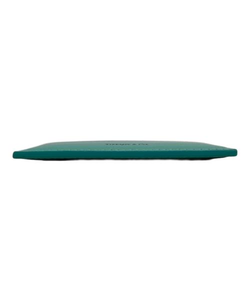 TIFFANY & Co.（ティファニー）Tiffany & Co. (ティファニー) カードケース ブルーの古着・服飾アイテム