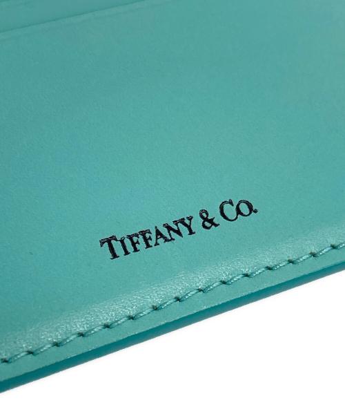 TIFFANY & Co.（ティファニー）Tiffany & Co. (ティファニー) カードケース ブルーの古着・服飾アイテム