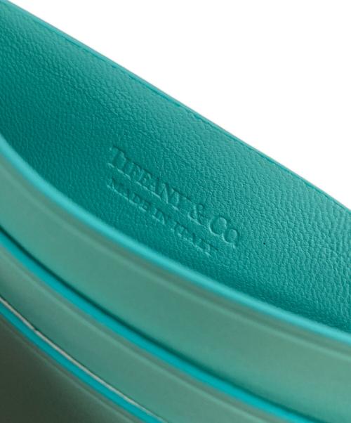 TIFFANY & Co.（ティファニー）Tiffany & Co. (ティファニー) カードケース ブルーの古着・服飾アイテム