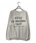 DEUS EX MACHINA (デウス エクス マキナ) ロゴスウェット グレー サイズ:XL：4000円