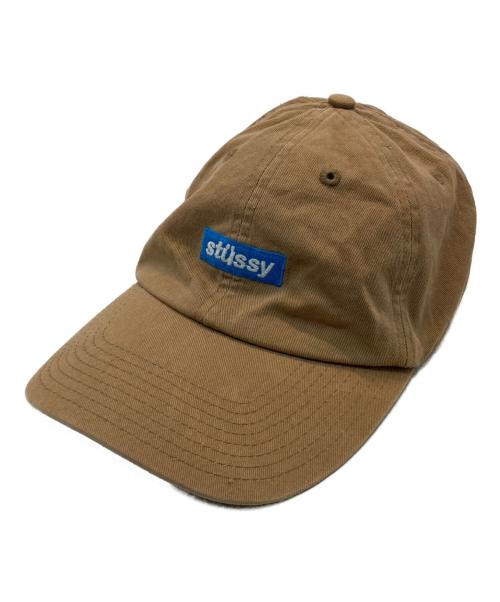 stussy（ステューシー）stussy (ステューシー) ロゴキャップ ブラウンの古着・服飾アイテム