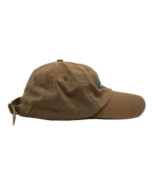 stussy（ステューシー）stussy (ステューシー) ロゴキャップ ブラウンの古着・服飾アイテム