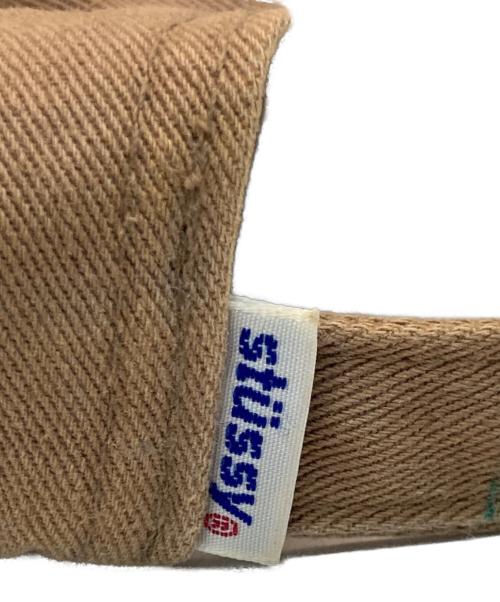 stussy（ステューシー）stussy (ステューシー) ロゴキャップ ブラウンの古着・服飾アイテム