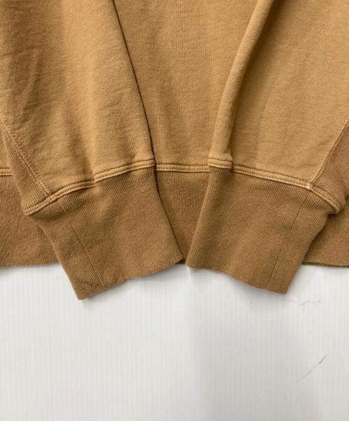 THE NORTH FACE（ザ ノース フェイス）THE NORTH FACE (ザ ノース フェイス) ロゴ刺繍クルーネックスウェット ブラウン サイズ:Sの古着・服飾アイテム