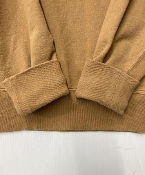 THE NORTH FACE（ザ ノース フェイス）THE NORTH FACE (ザ ノース フェイス) ロゴ刺繍クルーネックスウェット ブラウン サイズ:Sの古着・服飾アイテム