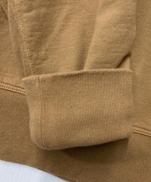THE NORTH FACE（ザ ノース フェイス）THE NORTH FACE (ザ ノース フェイス) ロゴ刺繍クルーネックスウェット ブラウン サイズ:Sの古着・服飾アイテム