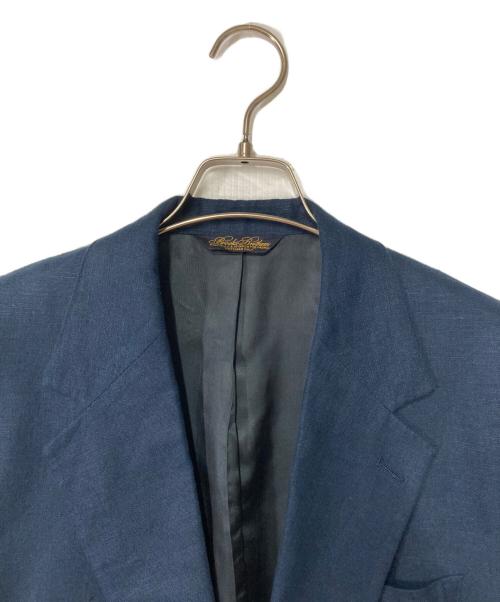 BROOKS BROTHERS（ブルックスブラザーズ）BROOKS BROTHERS (ブルックスブラザーズ) テーラードジャケット ネイビー サイズ:実寸参照の古着・服飾アイテム