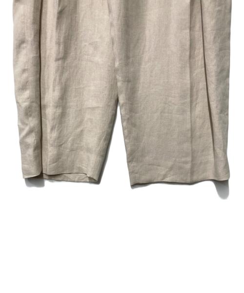 SACRA（サクラ）SACRA (サクラ) リネンワイドパンツ アイボリー サイズ:38の古着・服飾アイテム
