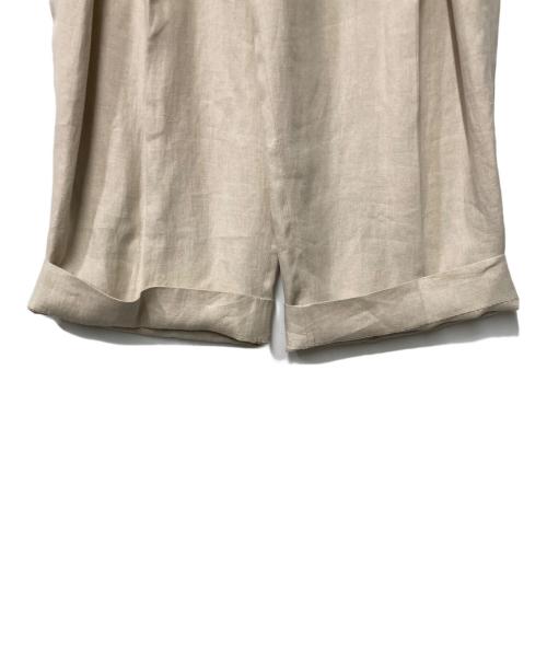 SACRA（サクラ）SACRA (サクラ) リネンワイドパンツ アイボリー サイズ:38の古着・服飾アイテム