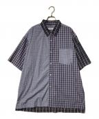 JOHNBULLジョンブル）の古着「チェックシャツ」｜ブルー