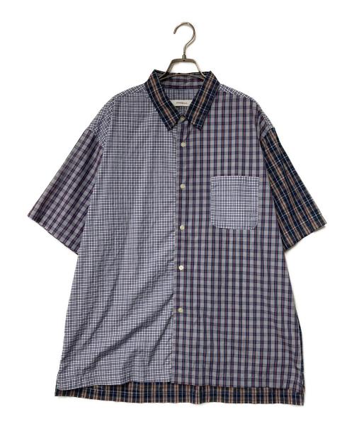 JOHNBULL（ジョンブル）Johnbull (ジョンブル) チェックシャツ ブルー サイズ:Lの古着・服飾アイテム