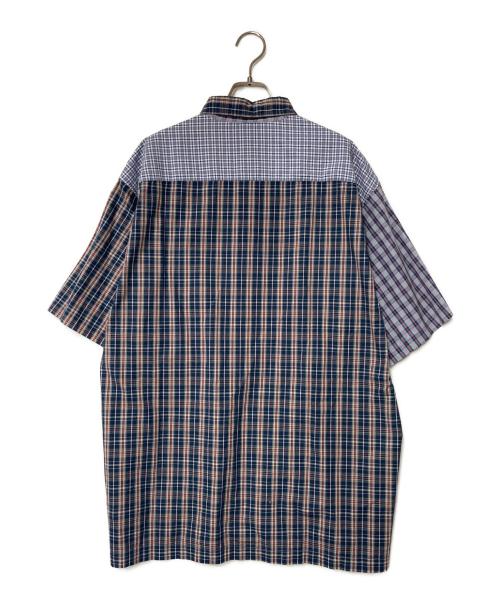 JOHNBULL（ジョンブル）Johnbull (ジョンブル) チェックシャツ ブルー サイズ:Lの古着・服飾アイテム