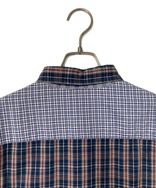 JOHNBULL（ジョンブル）Johnbull (ジョンブル) チェックシャツ ブルー サイズ:Lの古着・服飾アイテム
