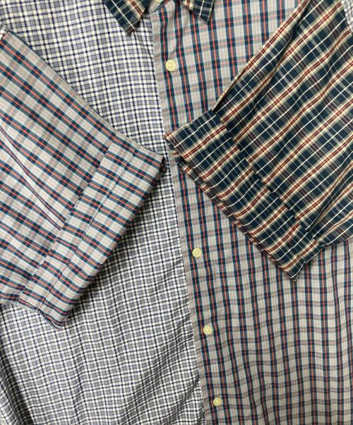 JOHNBULL（ジョンブル）Johnbull (ジョンブル) チェックシャツ ブルー サイズ:Lの古着・服飾アイテム