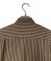 中古・古着 sacai (サカイ) Stripe S/S Shirts ベージュ×ブラック サイズ:2：18000円