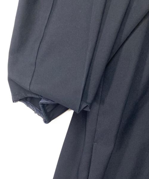 ENFOLD（エンフォルド）ENFOLD (エンフォルド) 立体スリーブ ワンピース ネイビー サイズ:36の古着・服飾アイテム