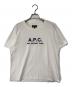 A.P.C.（アーペーセー）の古着「ロゴTシャツ」｜ホワイト
