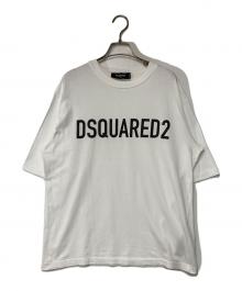 DSQUARED2（ディースクエアード）の古着「ロゴTシャツ」｜ホワイト