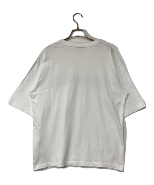 DSQUARED2（ディースクエアード）DSQUARED2 (ディースクエアード) ロゴTシャツ ホワイト サイズ:Sの古着・服飾アイテム