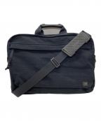 PORTERポーター）の古着「2WAY OVERNIGHT BRIEFCASE」｜ブラック