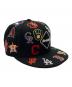 New Era (ニューエラ) F.C.R.B. (エフシーレアルブリストル) ワッペン刺繍キャップ ブラック サイズ:- 未使用品：10000円