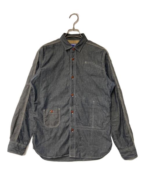 JUNYA WATANABE COMME des GARCONS（(ジュンヤワタナベ コムデギャルソン）JUNYA WATANABE COMME des GARCONS ((ジュンヤワタナベ コムデギャルソン) シャツジャケット グレー サイズ:XSの古着・服飾アイテム