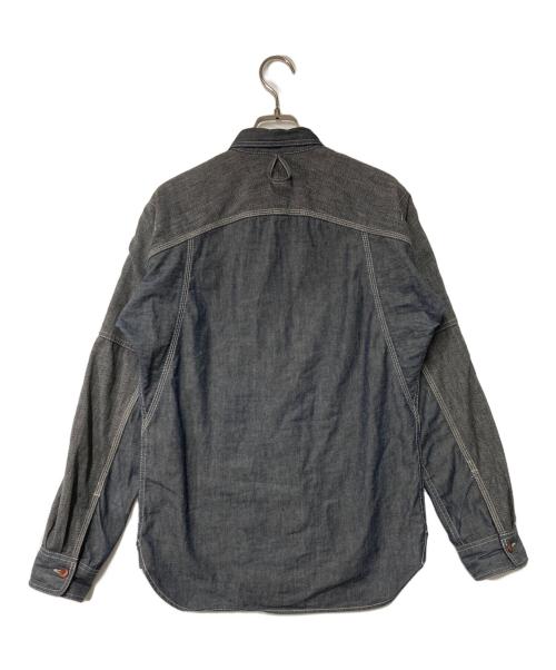 JUNYA WATANABE COMME des GARCONS（(ジュンヤワタナベ コムデギャルソン）JUNYA WATANABE COMME des GARCONS ((ジュンヤワタナベ コムデギャルソン) シャツジャケット グレー サイズ:XSの古着・服飾アイテム