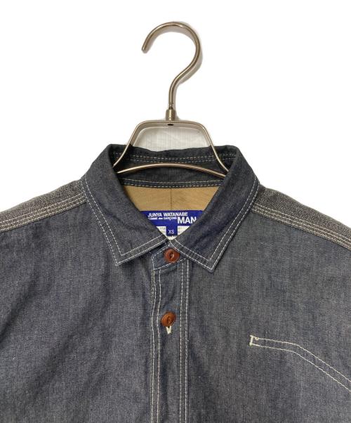 JUNYA WATANABE COMME des GARCONS（(ジュンヤワタナベ コムデギャルソン）JUNYA WATANABE COMME des GARCONS ((ジュンヤワタナベ コムデギャルソン) シャツジャケット グレー サイズ:XSの古着・服飾アイテム