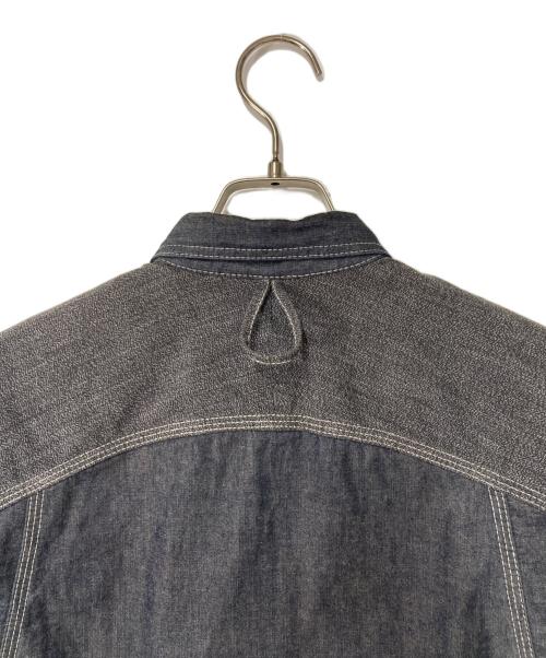 JUNYA WATANABE COMME des GARCONS（(ジュンヤワタナベ コムデギャルソン）JUNYA WATANABE COMME des GARCONS ((ジュンヤワタナベ コムデギャルソン) シャツジャケット グレー サイズ:XSの古着・服飾アイテム