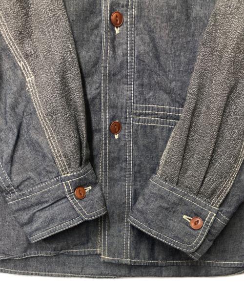 JUNYA WATANABE COMME des GARCONS（(ジュンヤワタナベ コムデギャルソン）JUNYA WATANABE COMME des GARCONS ((ジュンヤワタナベ コムデギャルソン) シャツジャケット グレー サイズ:XSの古着・服飾アイテム