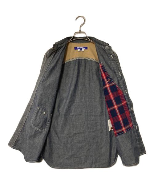 JUNYA WATANABE COMME des GARCONS（(ジュンヤワタナベ コムデギャルソン）JUNYA WATANABE COMME des GARCONS ((ジュンヤワタナベ コムデギャルソン) シャツジャケット グレー サイズ:XSの古着・服飾アイテム
