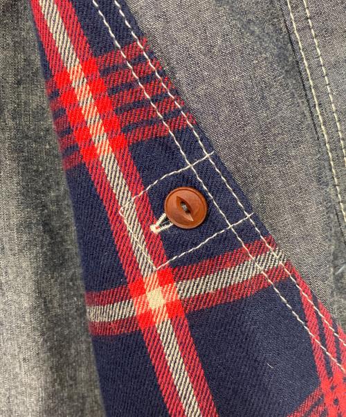 JUNYA WATANABE COMME des GARCONS（(ジュンヤワタナベ コムデギャルソン）JUNYA WATANABE COMME des GARCONS ((ジュンヤワタナベ コムデギャルソン) シャツジャケット グレー サイズ:XSの古着・服飾アイテム