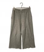 SEEALLシーオール）の古着「YAK TERRY SWEAT BUGGY PANTS」｜グレー