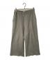SEEALL（シーオール）の古着「YAK TERRY SWEAT BUGGY PANTS」｜グレー