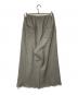 SEEALL (シーオール) YAK TERRY SWEAT BUGGY PANTS グレー サイズ:2：10000円