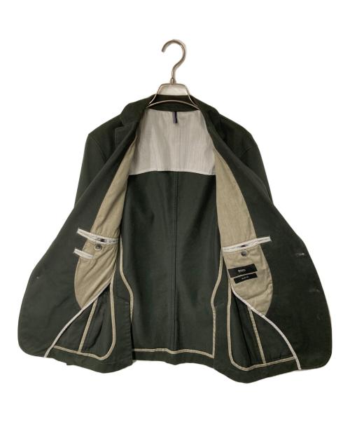 BOSS HUGO BOSS（ボス ヒューゴボス）BOSS HUGO BOSS (ボス ヒューゴボス) 2Bジャケット カーキ サイズ:46の古着・服飾アイテム