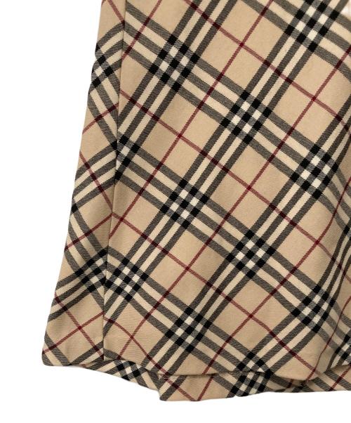 BURBERRY LONDON（バーバリーロンドン）BURBERRY LONDON (バーバリーロンドン) ノバチェックスカート ベージュ サイズ:38の古着・服飾アイテム