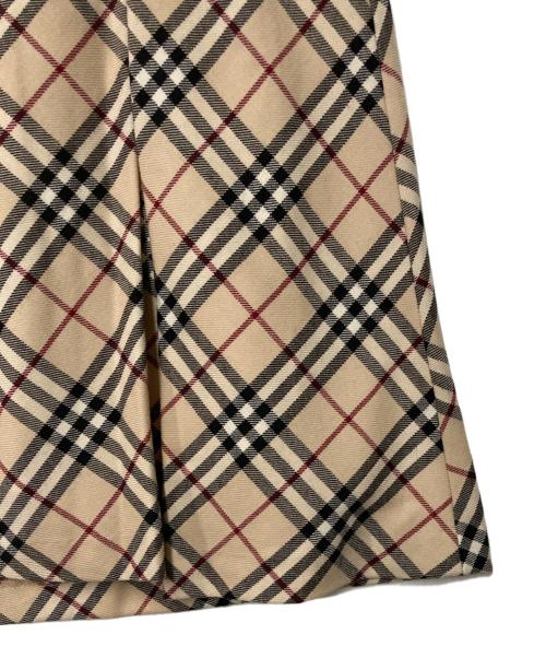 BURBERRY LONDON（バーバリーロンドン）BURBERRY LONDON (バーバリーロンドン) ノバチェックスカート ベージュ サイズ:38の古着・服飾アイテム