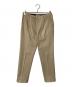 GTA IL PANTALONE（ジーティーアー）の古着「センタープレスパンツ」｜ベージュ