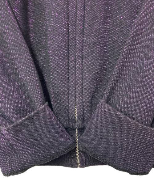 tricot COMME des GARCONS（トリココムデギャルソン）tricot COMME des GARCONS (トリココムデギャルソン) ジップアップジャケット パープル サイズ:-の古着・服飾アイテム