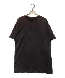stussy（ステューシー）の古着「ロゴ刺繍Tシャツ」｜ブラック