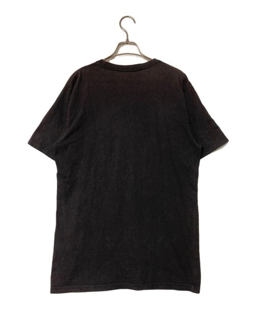 stussy（ステューシー）stussy (ステューシー) ロゴ刺繍Tシャツ ブラック サイズ:Ｍの古着・服飾アイテム